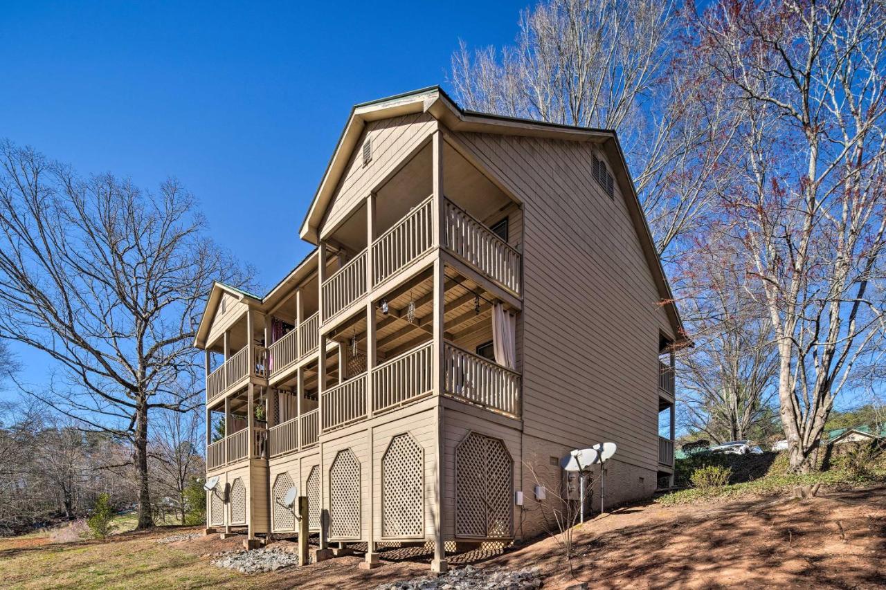 Lake Lure Studio With Private Balcony And Pool Access! Bagian luar foto
